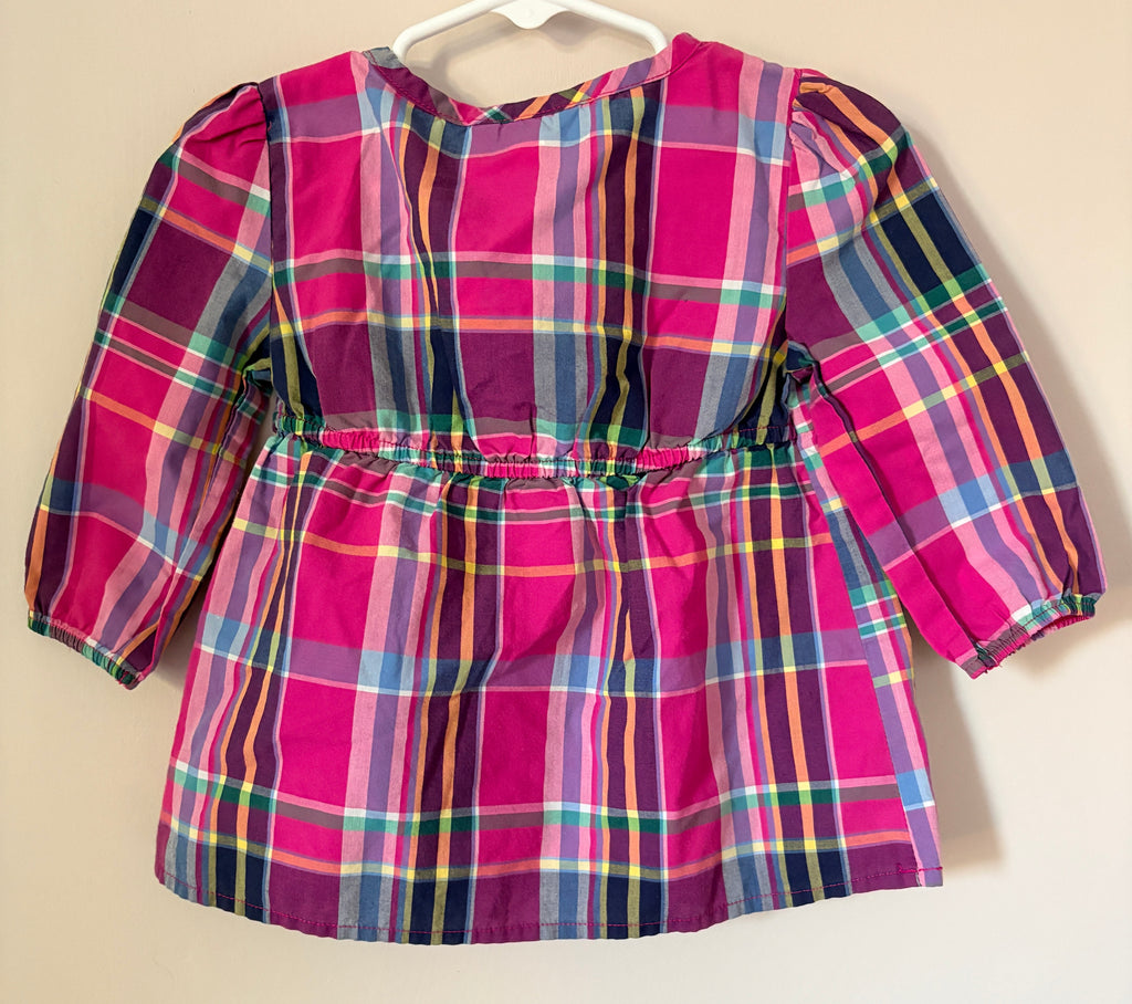 Storybook Plaid Shirt | 12-18m