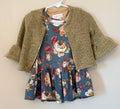 Bonnie Baby Floral Dress & Cardigan Set | 18-24m