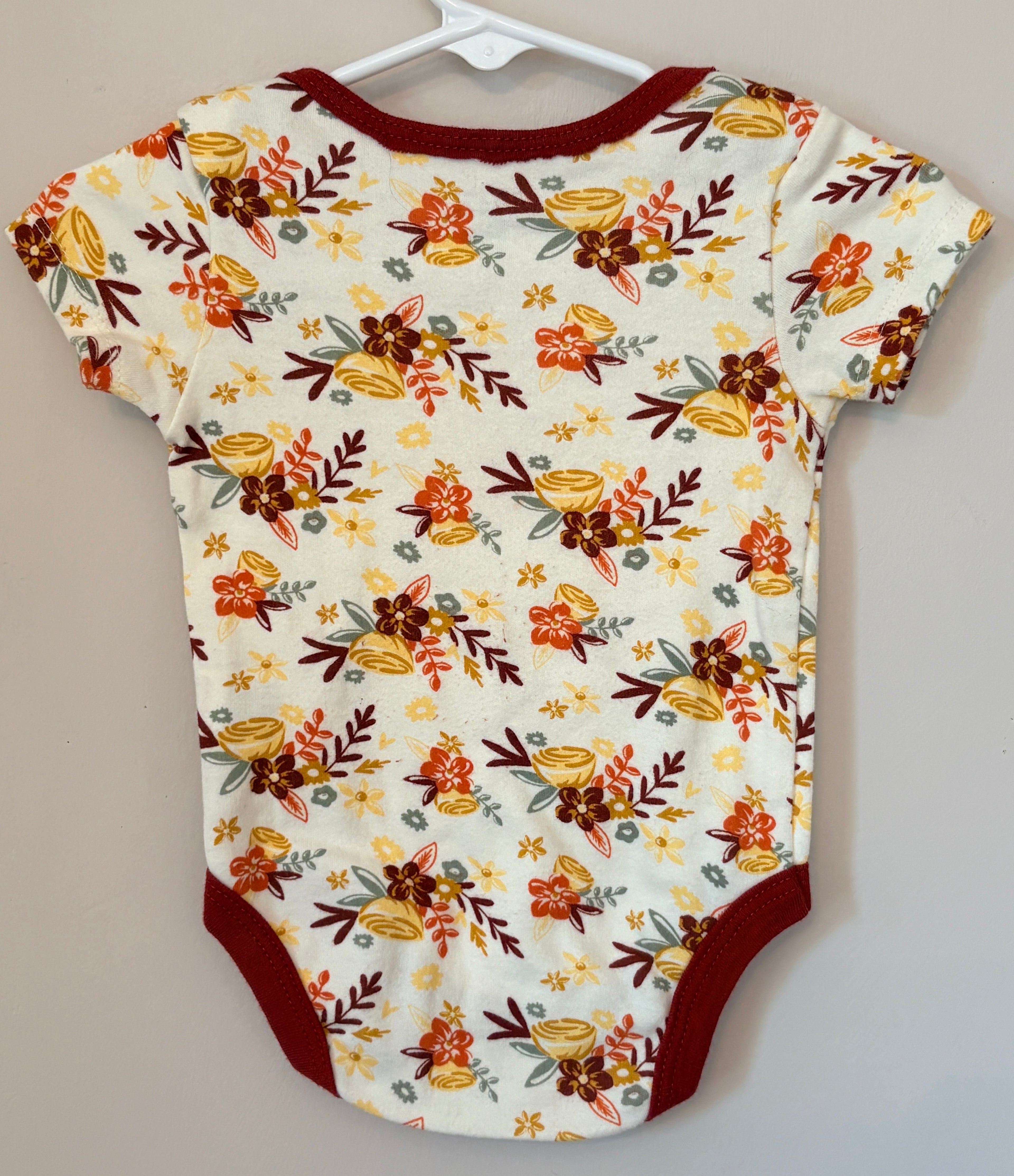 Autumn Floral Onesie | 3-6m
