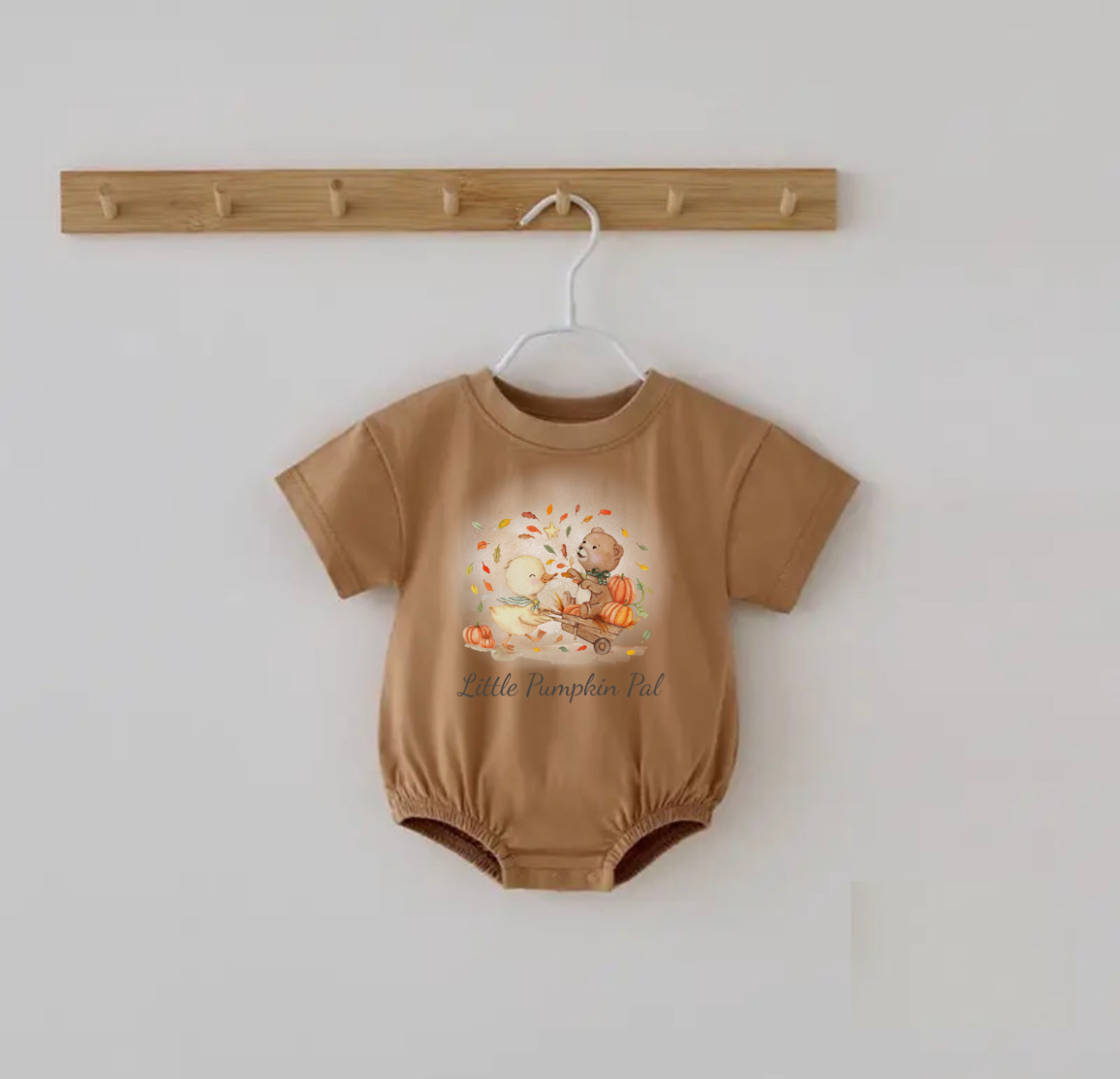 Little Pumpkin Pal Bubble Romper