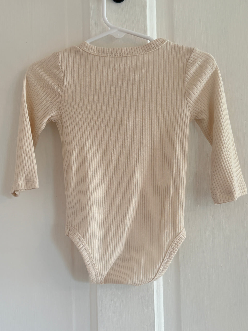 Cat & Jack Cream Long Sleeve Onesie | 6-9m