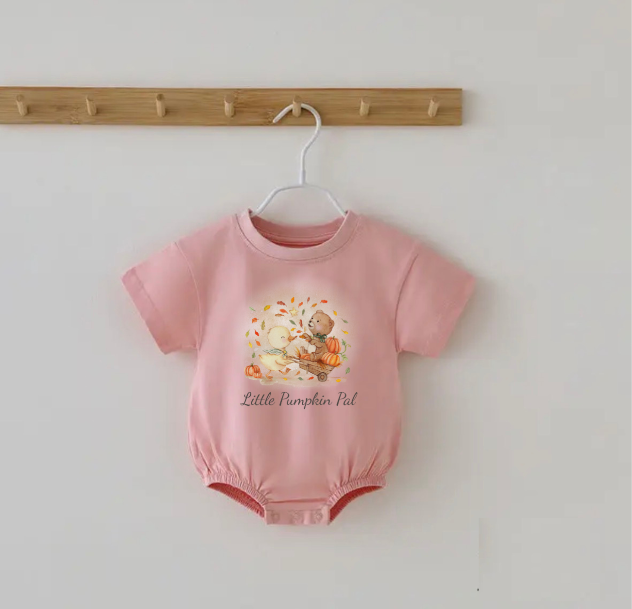 Little Pumpkin Pal Bubble Romper