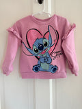 Disney Stitch Love Sweatshirt | 4T