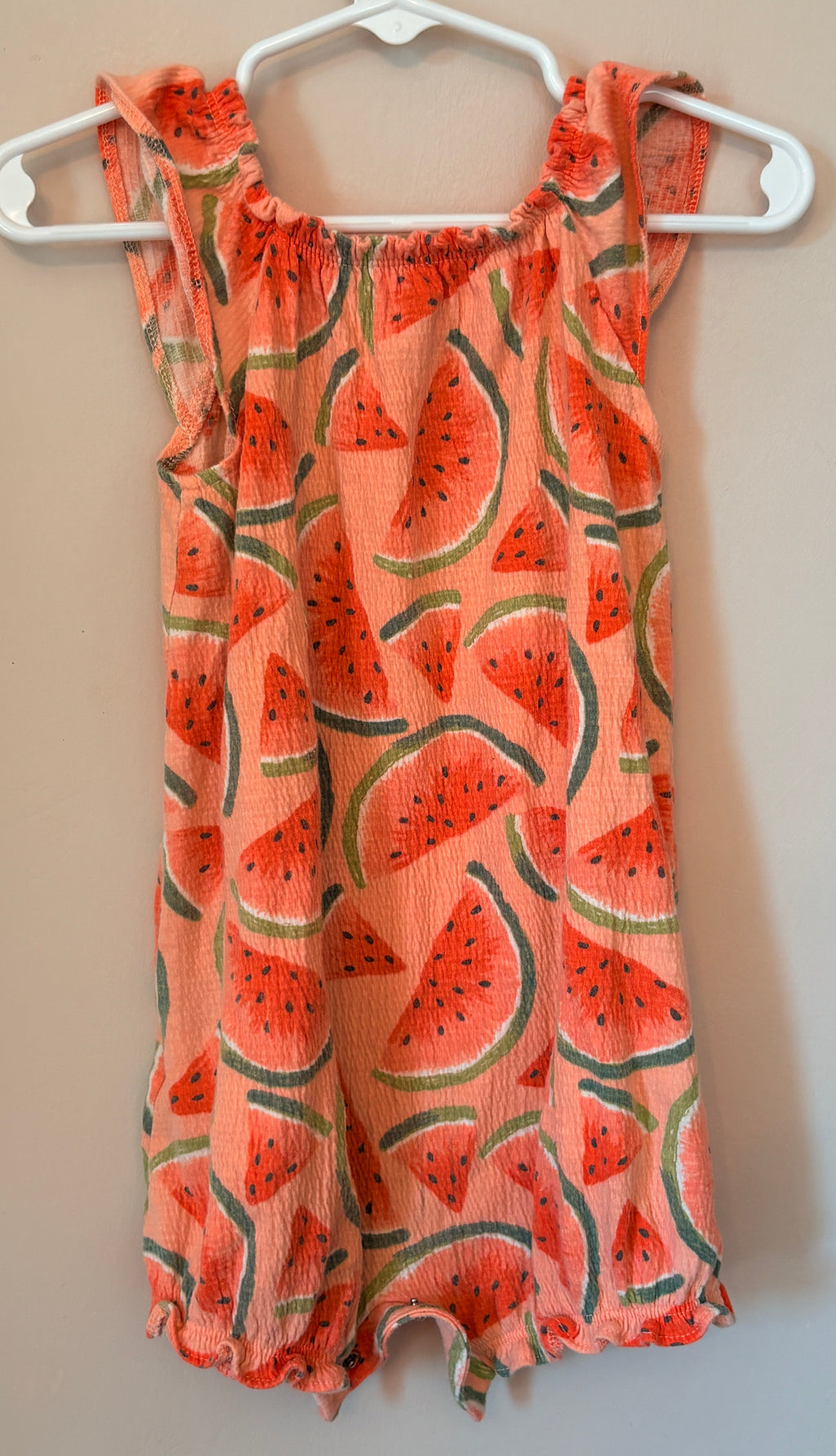 Summer Watermelon Romper | 12-18m