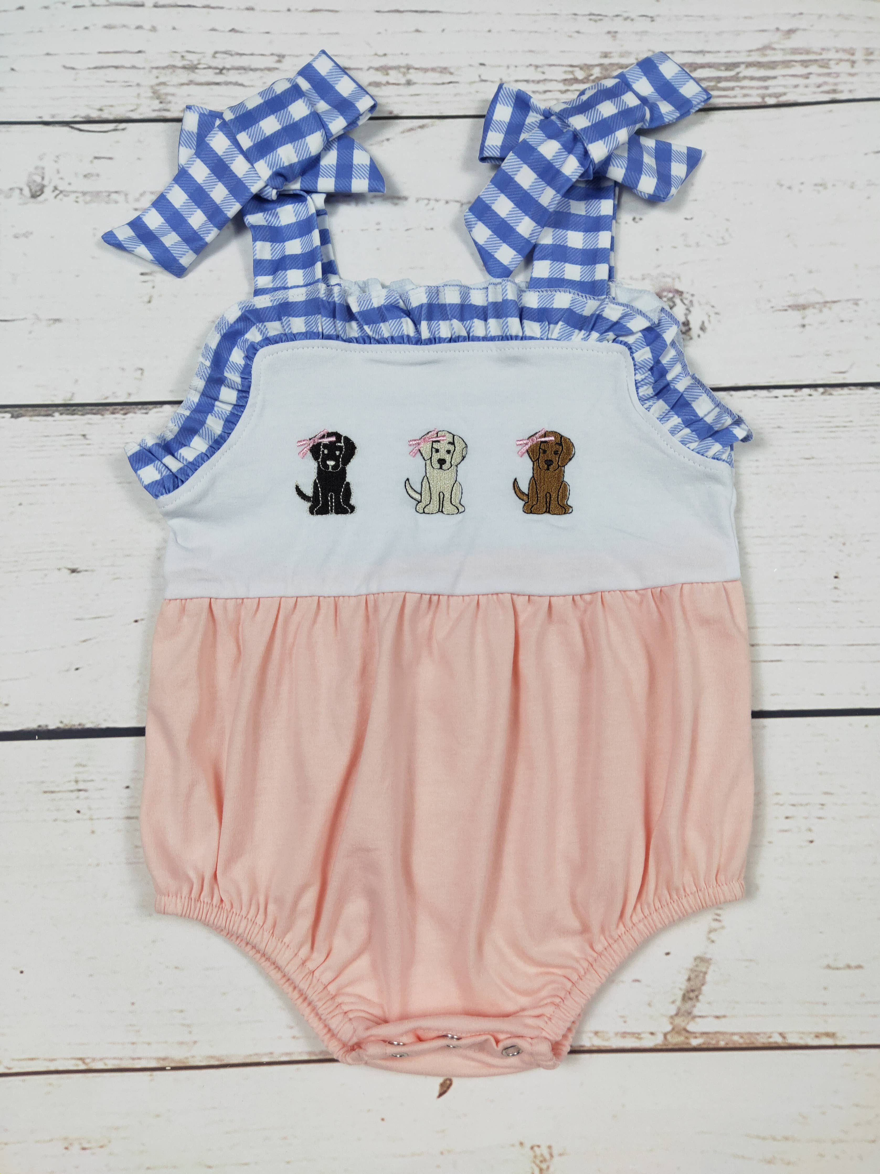 Puppy Appliqué Bubble