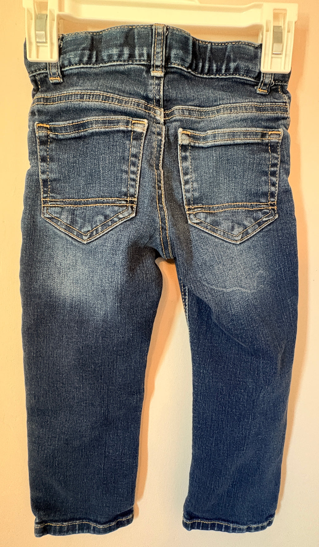 Straight Leg Distressed Jeans | 3T