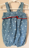 Ruffle Star Romper | 3–6m