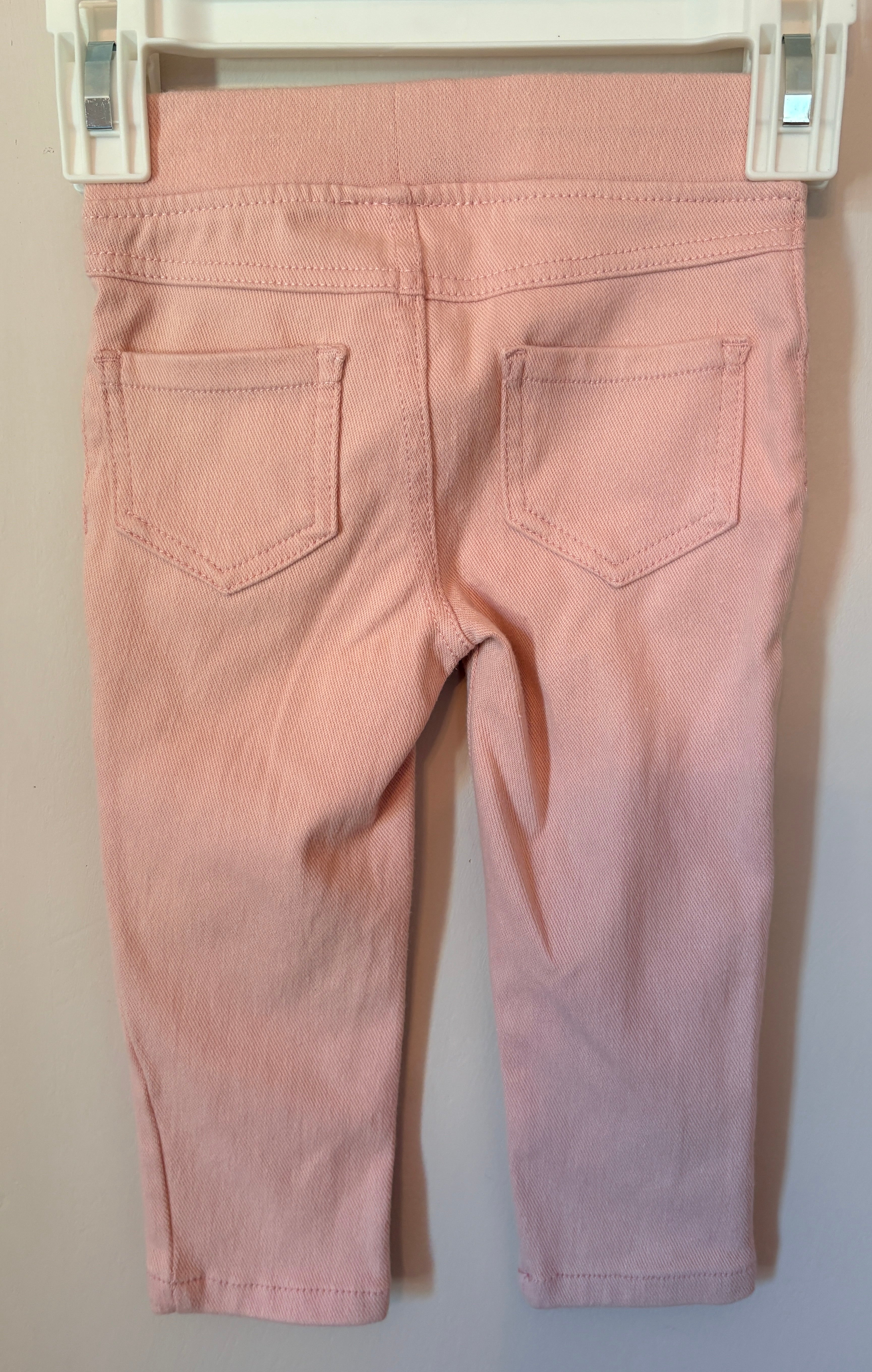Blush Pink Jeggings | 12-18m