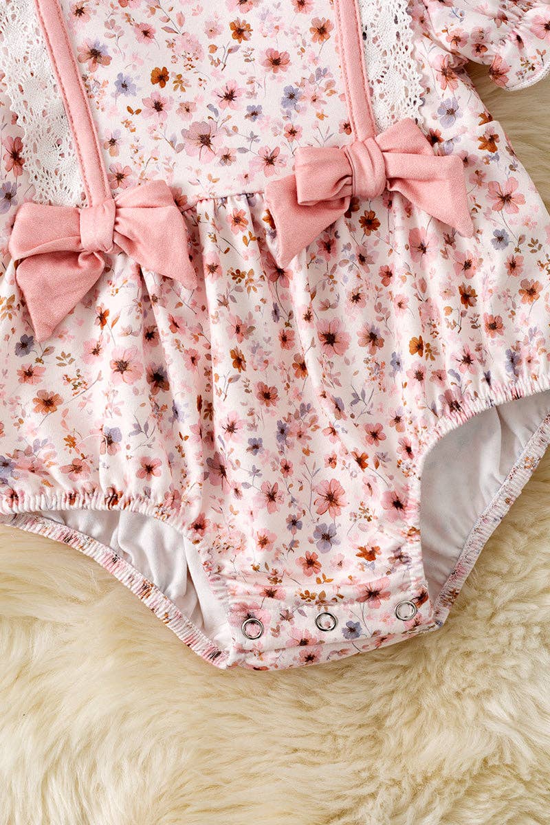 Little Bloom Bow Romper