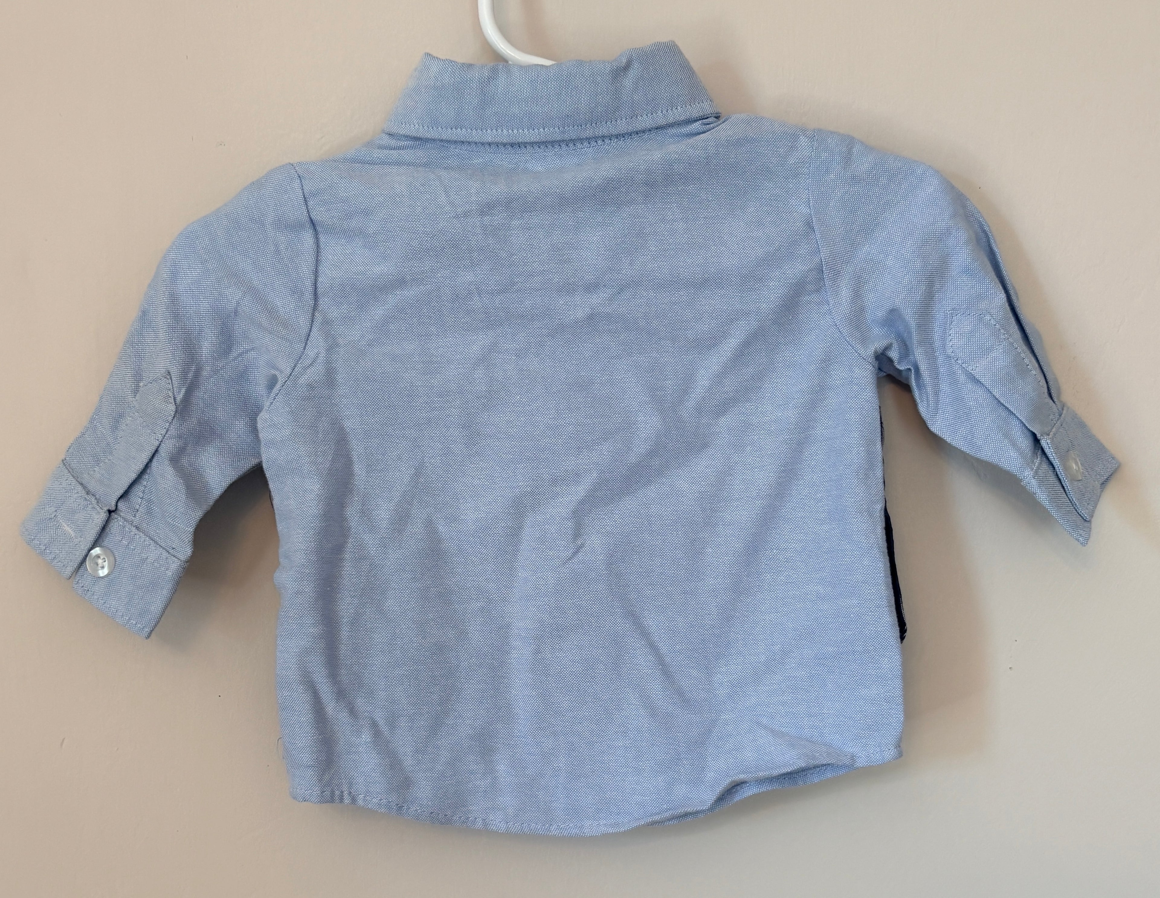 Little Gentleman Dress Shirt Set | 0–3m