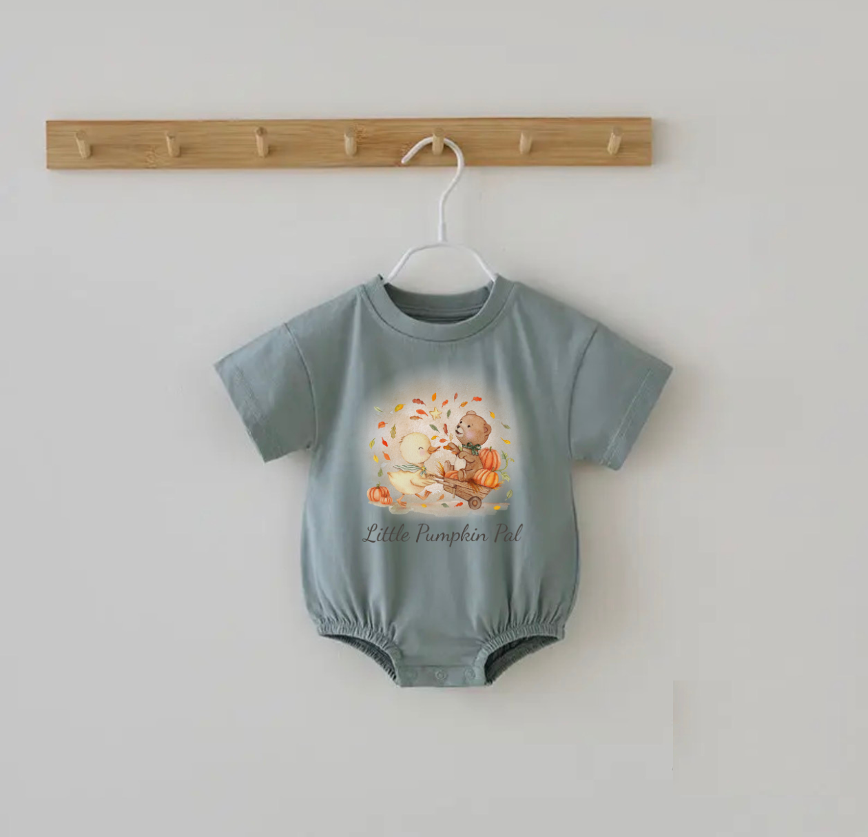 Little Pumpkin Pal Bubble Romper