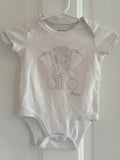 Ralph Lauren Friday Elephant Onesie | 3-6m