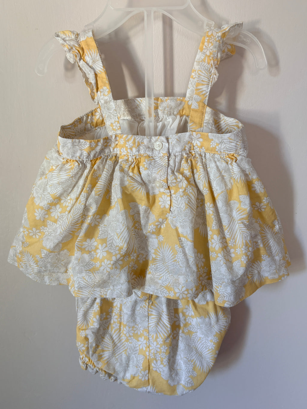 Sunshine Floral Two-Piece Set | 3–6m