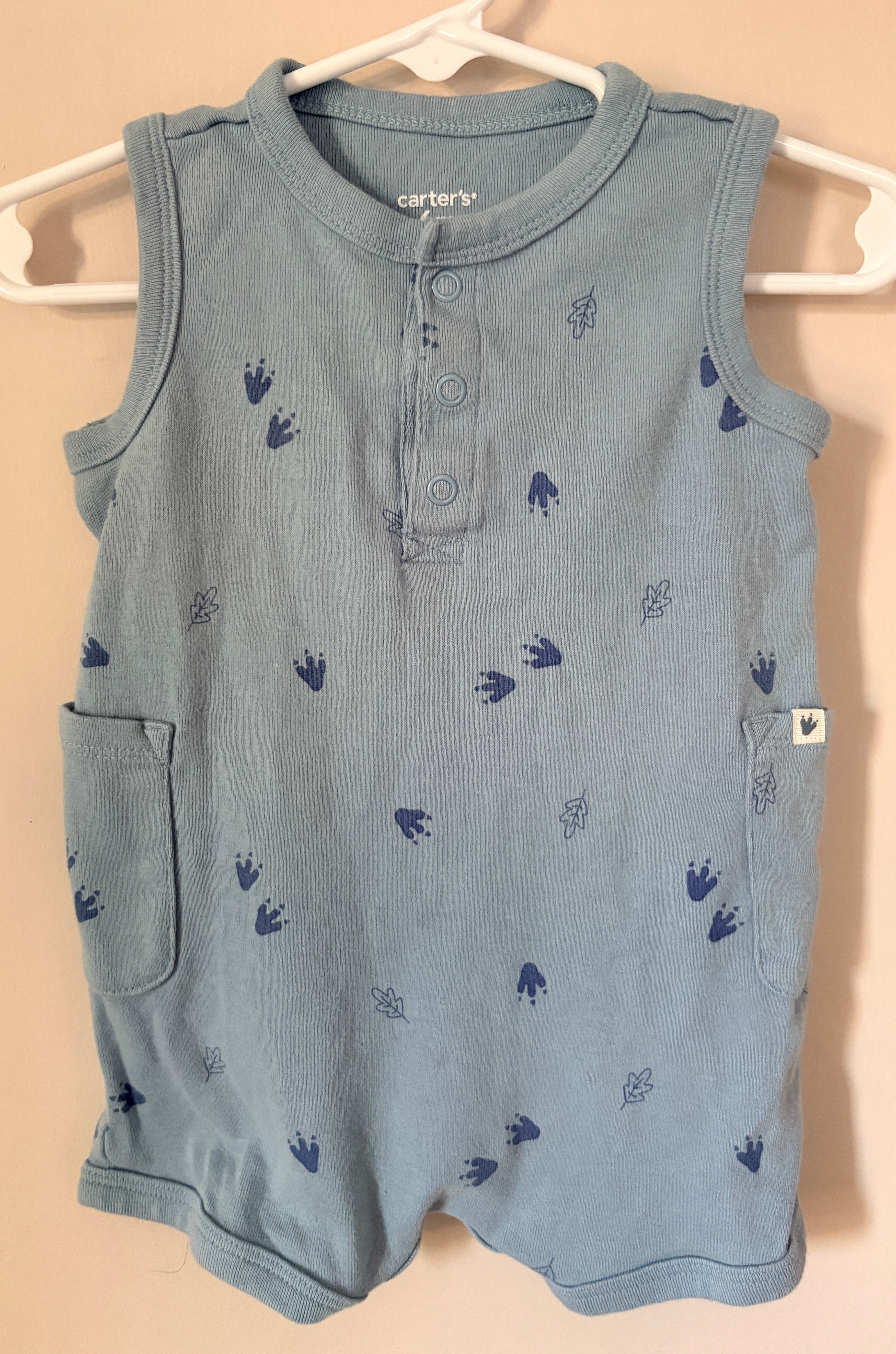 Little Explorer Dino Romper | 6-9m
