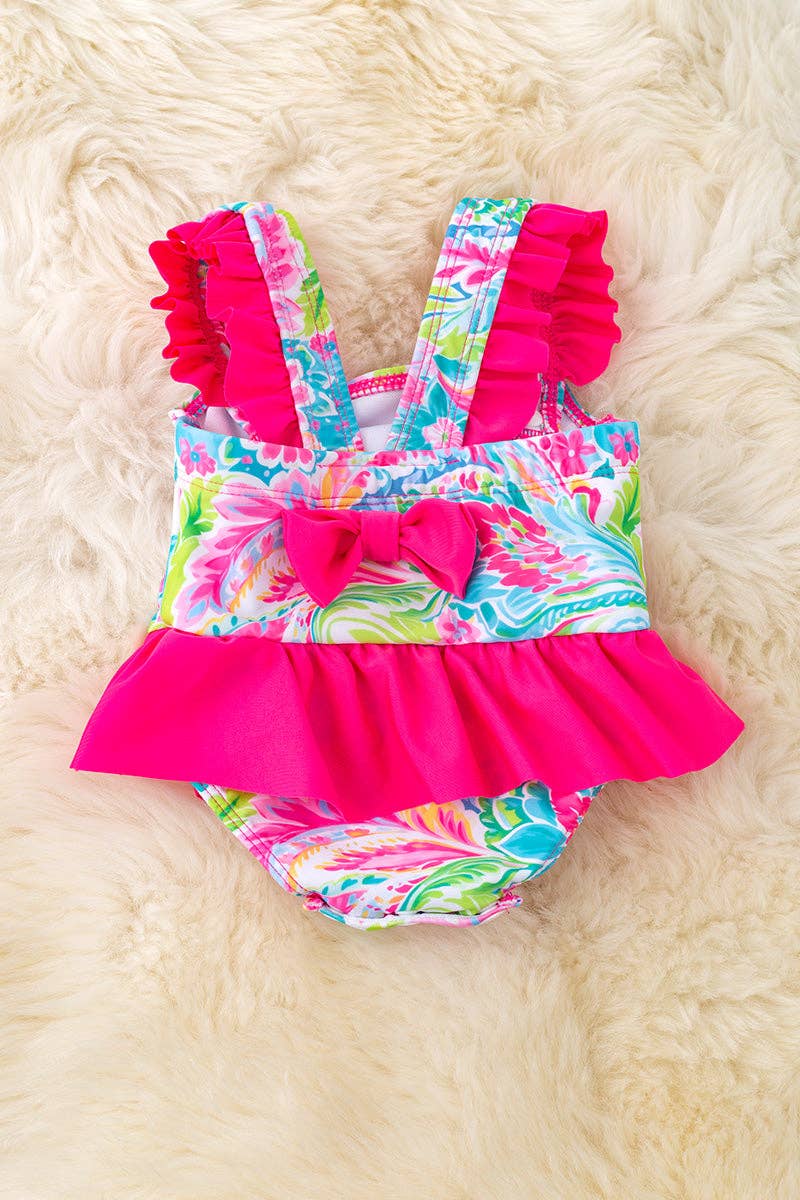 Pretty in Pink Flamingo Swimsuit