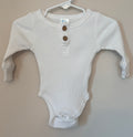 Ribbed Long Sleeve Onesie | 3-6m