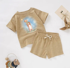 Little Buddy Bear Short Set