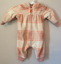 Carter’s Plaid Hooded Jumpsuit | Newborn