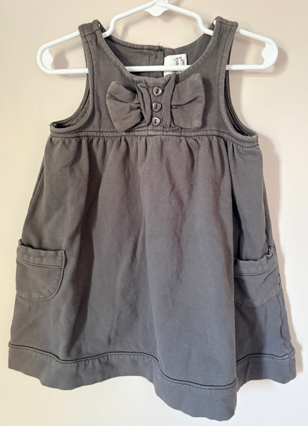 Little Bow Pocket Dress | 2T