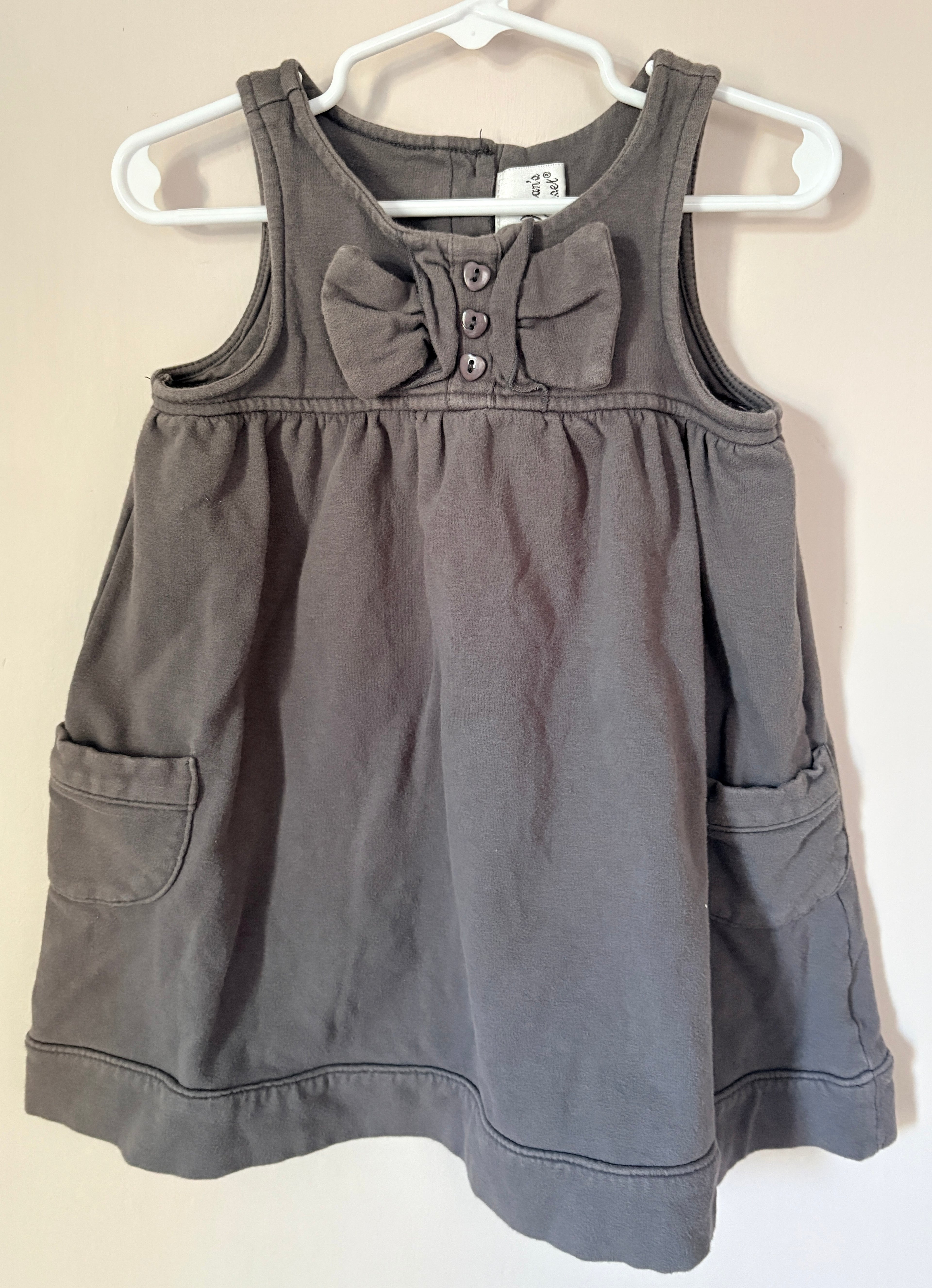 Little Bow Pocket Dress | 2T