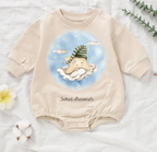 Sweet Dreamer Star Long Sleeve Bubble Romper