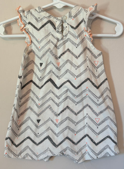 Chevron Romper | 3–6m