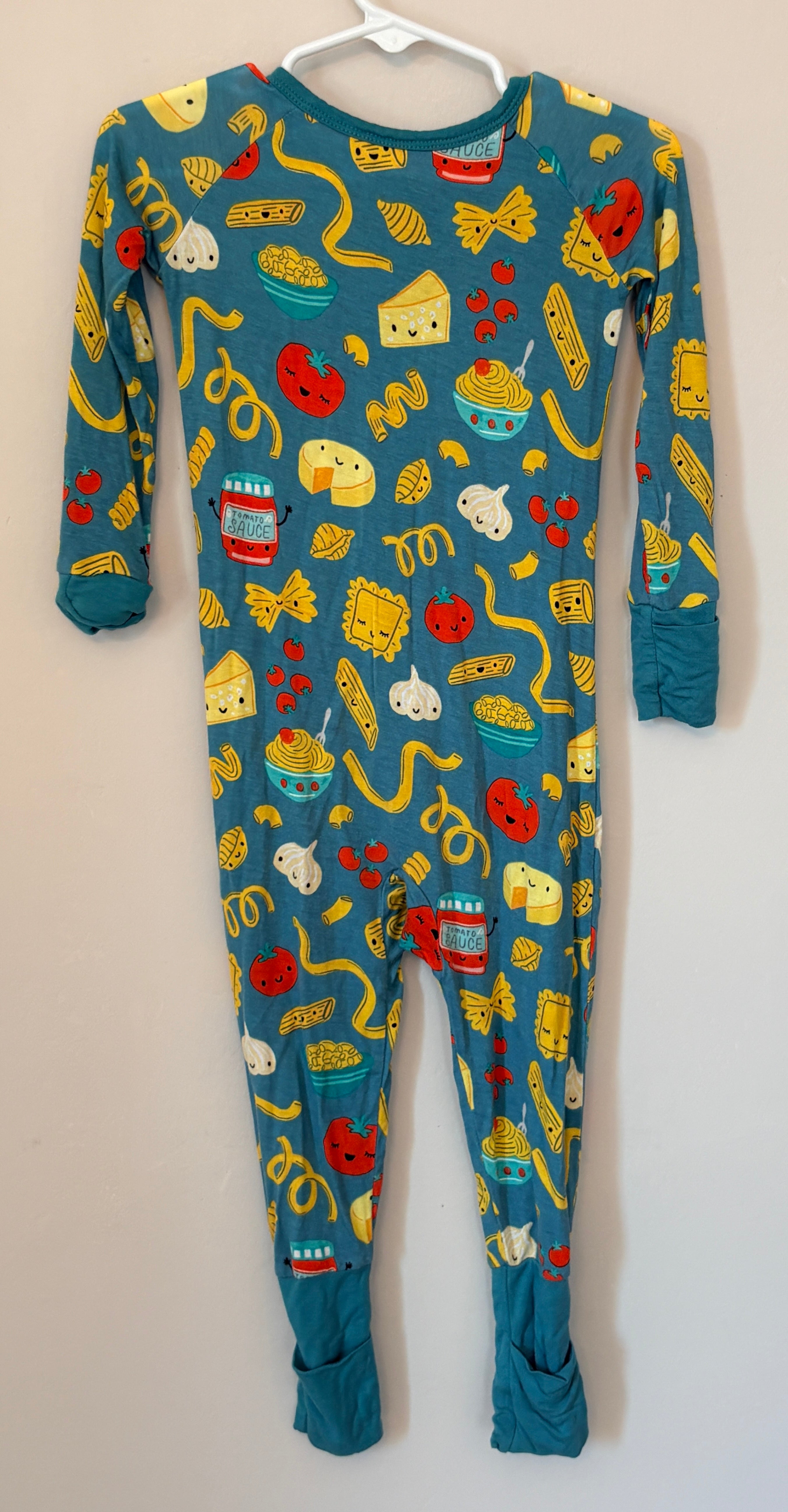 Little Sleepies “Pasta Party” Bamboo Sleeper | 12-18m