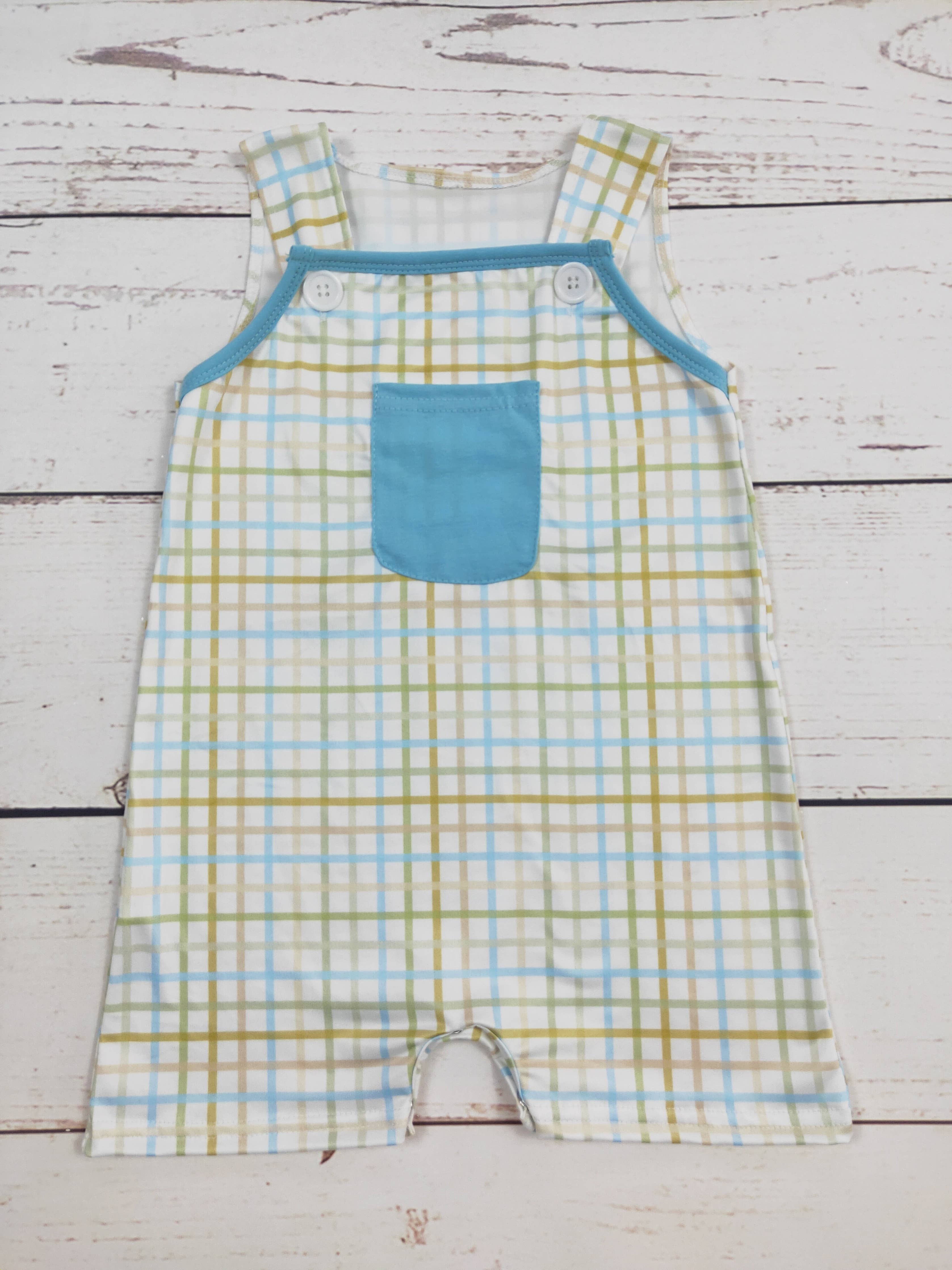 Checkered Romper