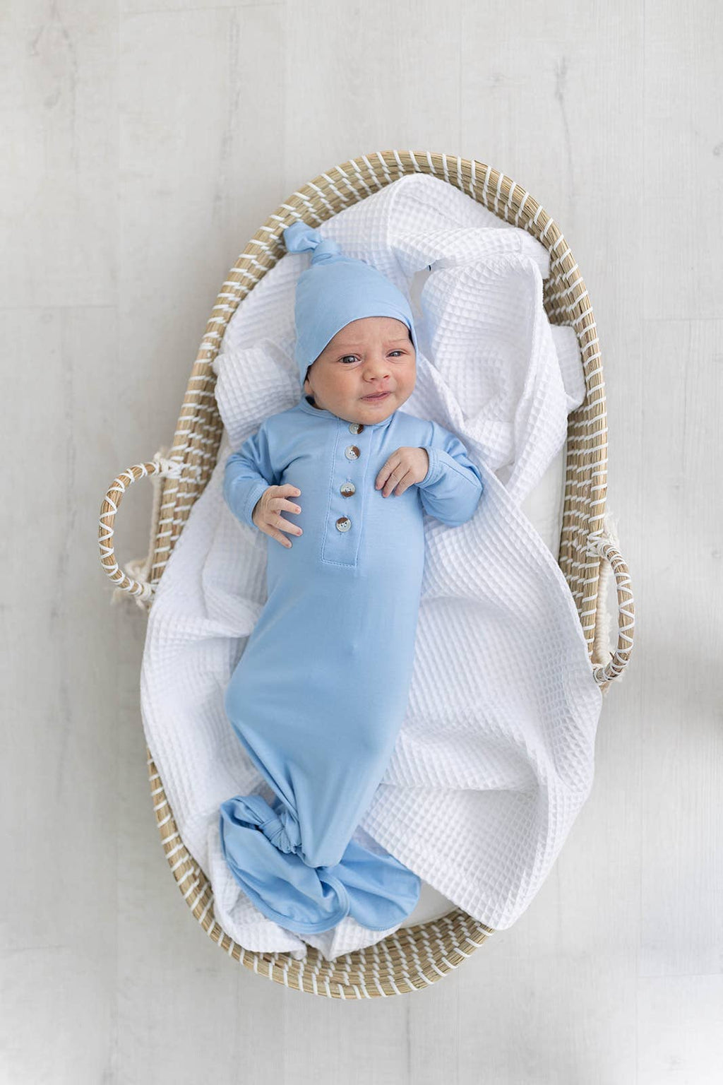 Baby Gown and Hat Set