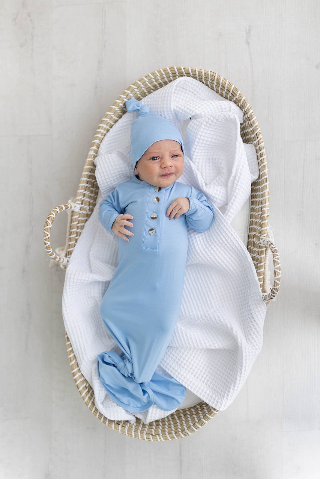 Baby Gown and Hat Set