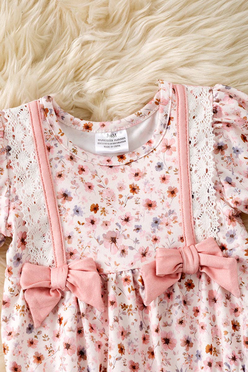 Little Bloom Bow Romper