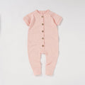 Organic Cotton Short Sleeve Romper